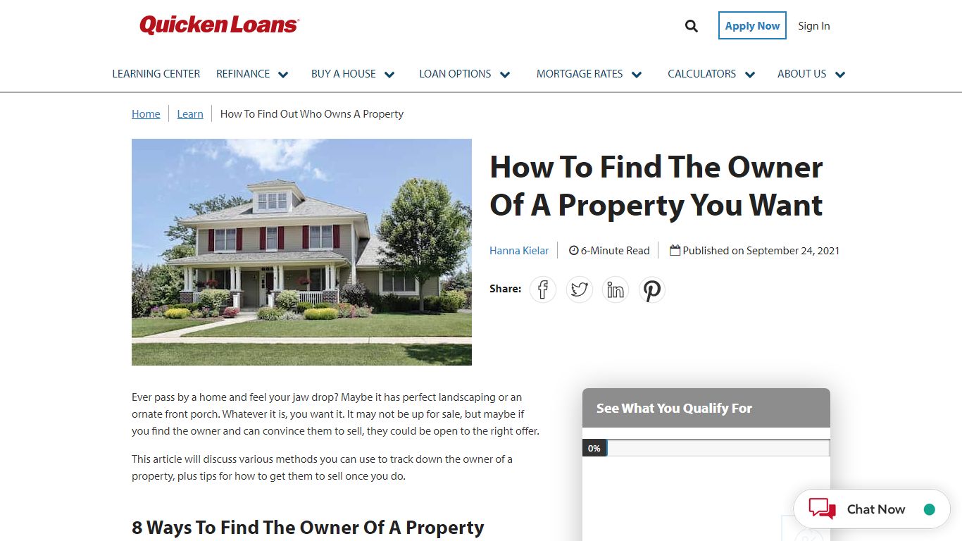 How To Find Out Who Owns A Property | Quicken Loans